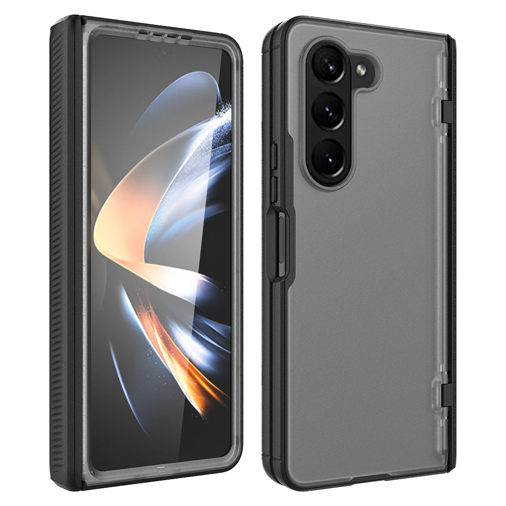 For Samsung Galaxy Z Fold5 5G Case Hinge Protection Matte Phone Cover with PET Film For Samsung Galaxy Z Fold5 5G Case Hinge Protection Matte Phone Cover with PET Film
